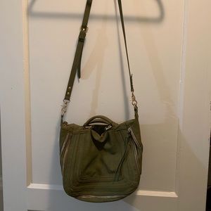 Green crossbody bag